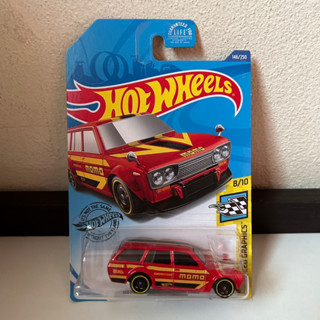 Hot wheels Datsun Blyebird wagon 510 แพคเมกา