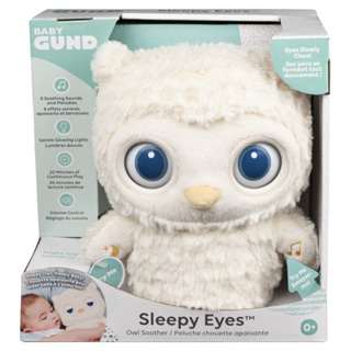 Gund ตุ๊กตาสำหรับเด็ก Baby Sleepy Eyes Owl Soother (สินค้าพร้อมส่ง)