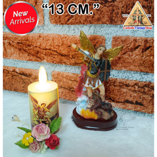 รูปปั้นเทวดา มีคาเอล ทูตสวรรค์ คาทอลิก  Catholic Michael statue Figurine