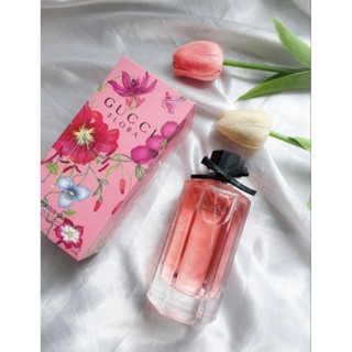 **พร้อมส่ง** น้ำหอม Gucc! Flora Gorgeous Gardenia Eau De Parfum For Women 100 มล. รุ่นขวดแก้ว เกรดสิงคโปร์