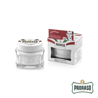 (400501) Proraso Pre-Shave Cream Sensitive Skin 100ML / โปรราโซ พรีเชฟ ครีม เซนซิทีฟ สกิน 100 มล.