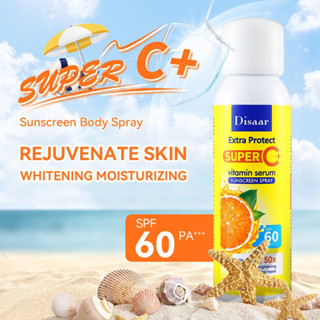 Disaar Extra Protect SUPERC+ ครีมกันแดด SPF60 PA+++ ซึมไว ไม่มัน ไม่อุดตัน สำหรับผิวแพ้ง่าย กันแดดทาหน้า