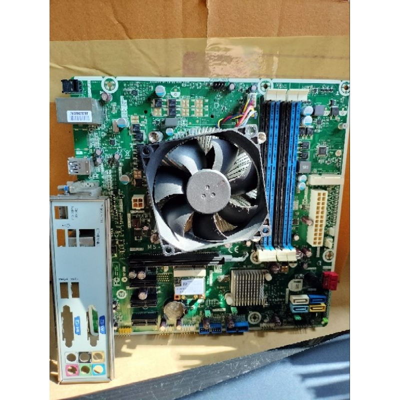 Mb รุ่น HP Socket 1150 พร้อม cpu Celeronใช้งานปกติมี Usb3.0 หน้าและหลัง