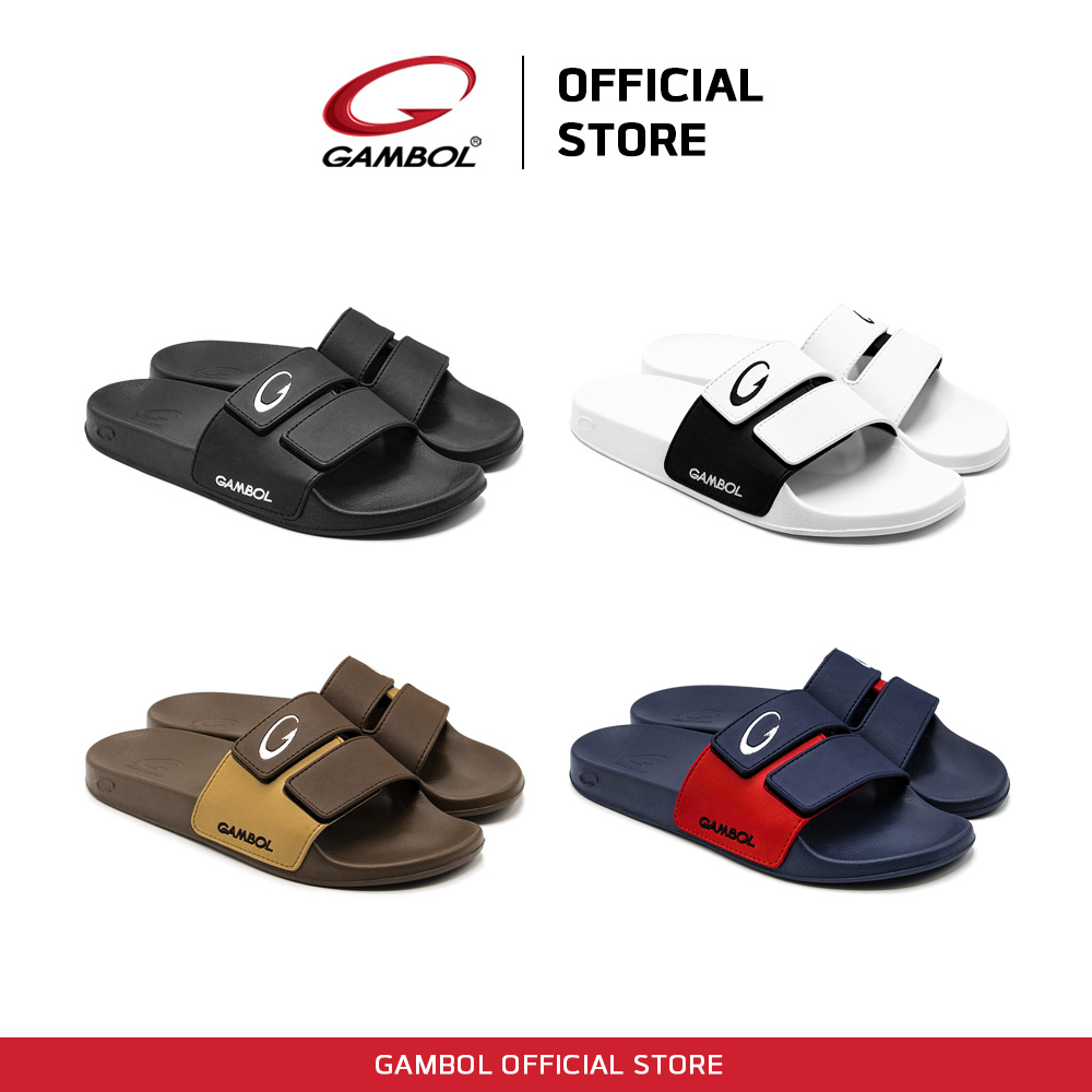 GAMBOL แกมโบล รองเท้าแตะสวมชาย รุ่น GM43111 Size 40-44