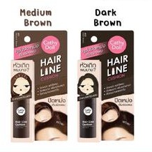 Cathy Doll Hair Line Cushion 2g. เคที่ดอลล์ แฮร์ไลน์คูชั่น เติมร่องผม หน้าผากเถิก ปิดเหม่ง