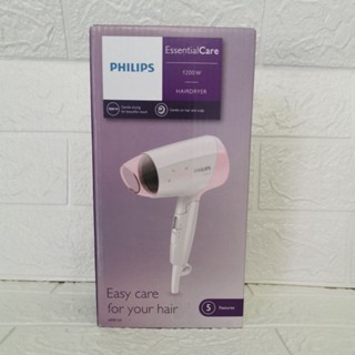 ไดร์เป่าผม Philips 1200W hairdryer สีชมพู ผลิต พ.ศ.2565