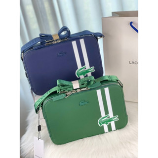 (ส่งฟรี+สด/ผ่อน+รับประกัน)กระเป๋าสะพาย Lacoste ของแท้ของใหม่การันตีถูกกว่าในช้อป