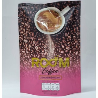 ☕หมดอายุ2025 ROOM coffee รูมคอฟฟี่ กาแฟบูม 1ห่อ มี 10ซอง