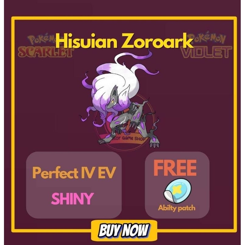 Shiny Hisuian Zoroark