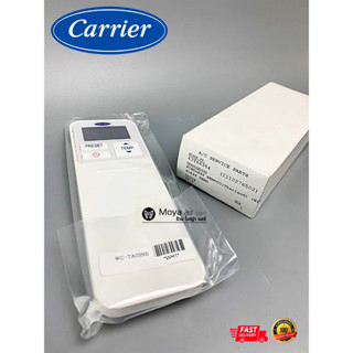 รีโมทแอร์แคเรีย CARRIER รหัส 43T66354 (WC-TA03NE)  รีโมทคอนโทรล แท้จากศูนย์ฯ ตรงรุ่น 42TVGS010 , 42TSU012 , 42TOVGS013