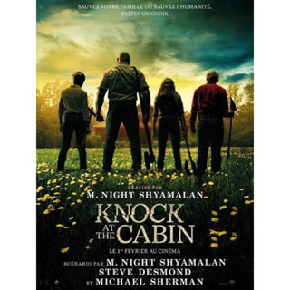 แผ่นDVD📀Knock at the Cabin-ภาพมาสเตอร์-เสียงอังกฤษ5.1-บรรยายไทย