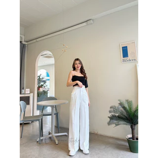 S-XXXL🎀ꫛꫀꪝ c o ll e c t i o n 🎀 ลายริ้วผ้าบางขากระบอกกลาง💕