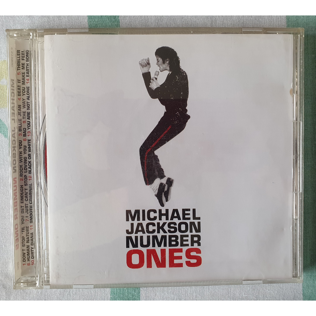 ซีดีเพลง CD Michael Jackson Album ONE ซีดีเพลง ไมเคิล แจ็คสัน ชุด ONE