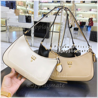 LYN กระเป๋าสะพายข้าง LYN รุ่น Rosee Re-Edit L Shoulder Bag : LL22WBF301 แท้จากชอป พร้อมอุปกรณ์