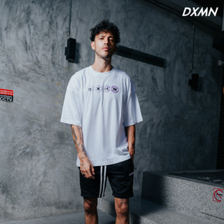 DXMN Clothing "Portal of time" Oversize Tee (White)