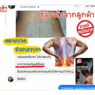 🔥โปรสุดคุ้ม…1กล่อง มี10แผ่น🔥 แผ่นแปะบรรเทาปวด ตราเต้าเซียน คลายความปวดเมื่อย ร้อนนาน6-8ชั่วโมง