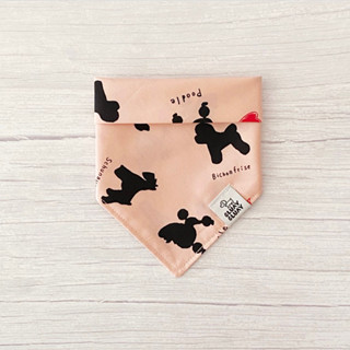 ผ้าพันคอหมาแมว dog bandana ลายหมา ผ้าคอตตอน 100 เนื้อดี นุ่มลื่น