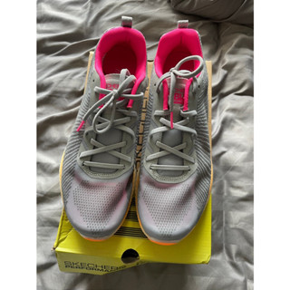 Skechers performance gorun goodyear womans สีเทา ชมพู ขาว มือ1 us10 40