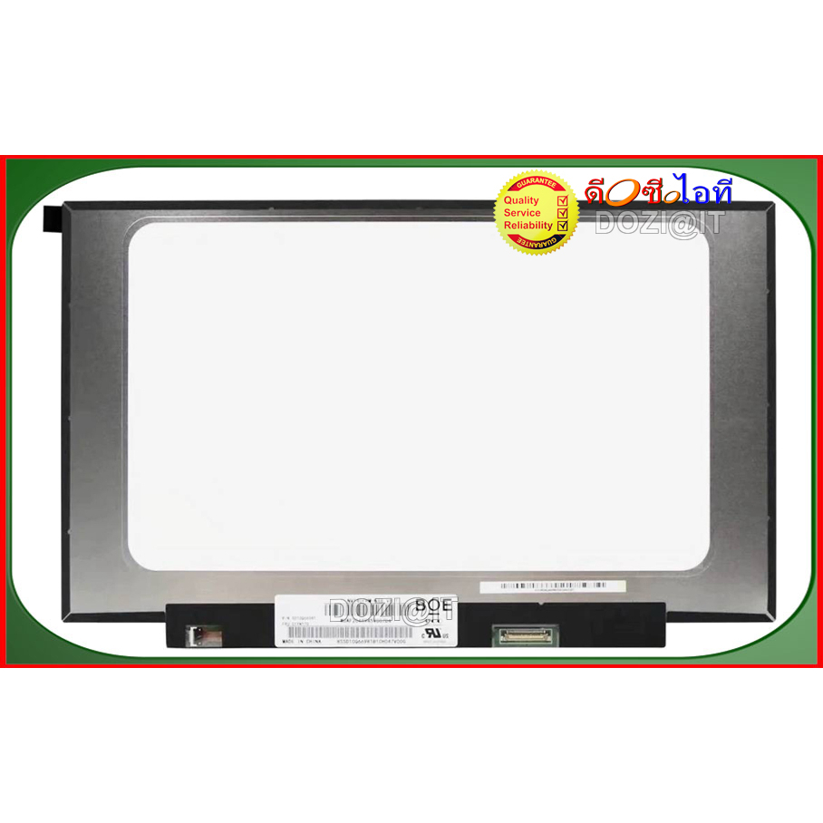 จอโน๊ตบุ๊ค LCD•LED Notebook 14.0" นิ้ว Slim 1920x1080 IPS FHD (eDP, 30 Pins) AUO BOE IN- LED Panel •จอNanoEdge•Ultrabook