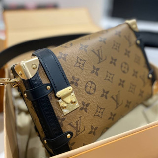 กระเป๋า LOUIS VUITTON SIDE  SOFT TRUNK BAG SPECIAL COLLECTION RARE ITEM  งาน Vip หนังแท้💛