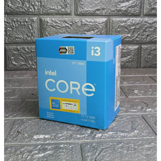 ⚡️CPU INTEL CORE I3-12100F LGA 17000 3.3GHz 4คอ8เทรด สินค้าใหม่ประกัน3ปี / i3 12100 F