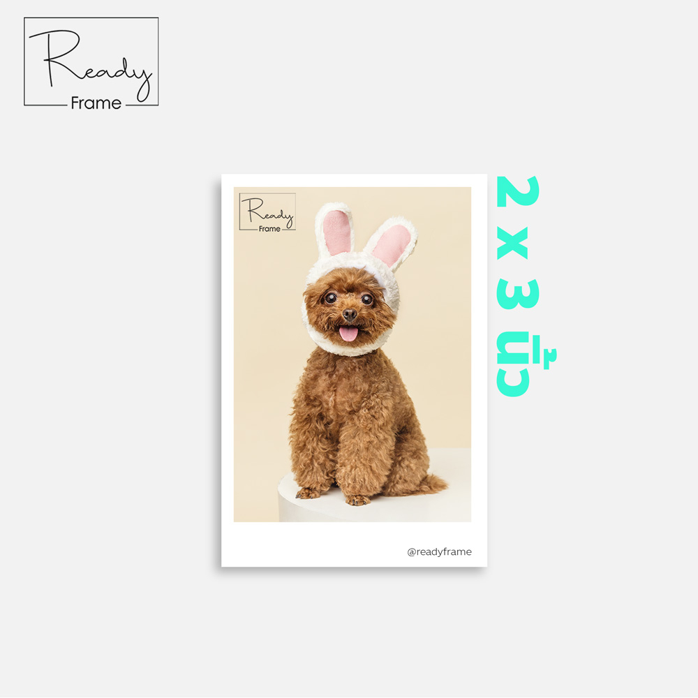 อัดรูป ปริ้นรูป โพลารอยด์ 2x3นิ้ว อัดรูปคุณภาพพรีเมี่ยม **กรุณาอ่านรายละเอียดก่อนสั่งซื้อ** - รูปที่ 4