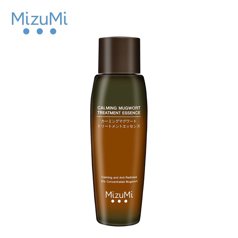 (ของแท้ 100%) MizuMi Calming Mugwort Treatment Essence 150ml. น้ำตบจิงจูฉ่าย