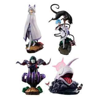 Bandai(บันได) MEGAHOUSE PETITRAMA SERIES  RE:ZERO -STARTING LIFE IN ANOTHER WORLD RE: MEMORY BOX SET