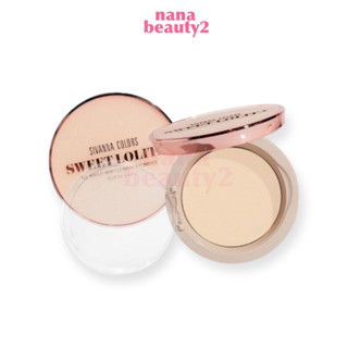 HF190  แป้งพัฟ ผสมรองพื้น สวีท โลลิต้า  ซีเวนน่า คัลเลอร์ส Sivanna Colors Sweet Lolita All About Matt Compact Powder