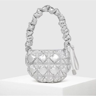 Carlyn Poing Silver bag