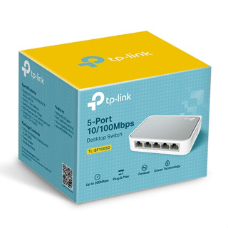 TPLINK  TL-SF1005D 5-Port 10/100Mbps Desktop Switch  สวิตซ์