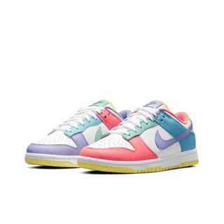 【ของแท้ 100%】Nike dunk low se Easter Candy ลูกกวาด รองเท้าผ้าใบ รองเท้าส้นสูงของแท้