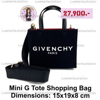 👜: New!! Givenchy Mini G Tote Shopping Tote‼️ก่อนกดสั่งรบกวนทักมาเช็คสต๊อคก่อนนะคะ‼️