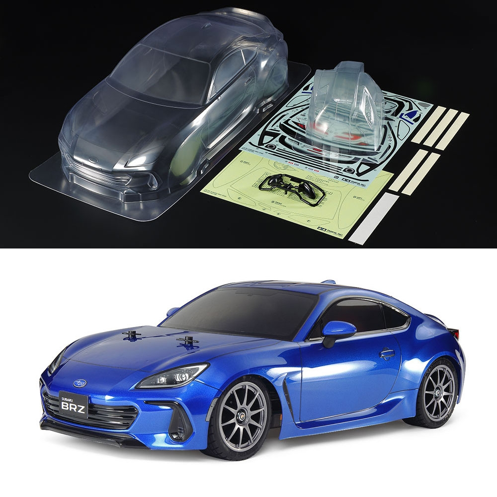 TAMIYA 51677 บอดี้ SUBARU BRZ ZD8 ยังไม่ได้ตัดเจาะและทำสี