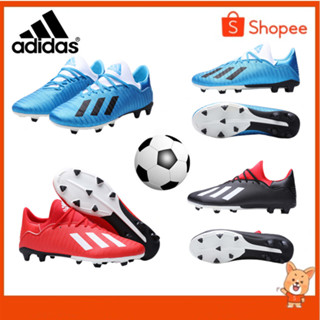 【บางกอกสปอต】Adidas X 16.1 FG Soccer Shoes รองเท้าฟุตบอล ผู้ชาย รองเท้าผ้าใบกลางแจ้ง