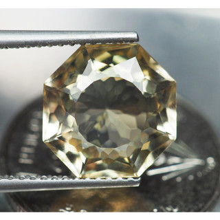 พลอยซิทริน (Citrine) 4.15 กะรัต (14606)