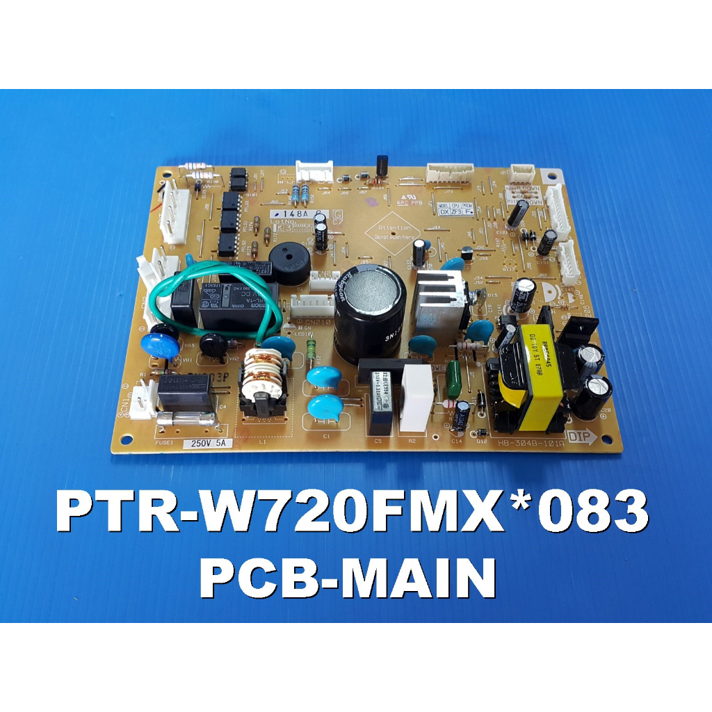 อะไหล่แท้ศูนย์/เมนบอร์ดตู้เย็นฮิตาชิ/(MAIN-PCB)/HITACHI/PTR-W720FMX*083/ใช้กับรุ่น R-W550VX