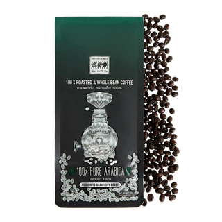 The Coffee Bean เมล็ดกาแฟคั่ว อราบิก้า 100% (คั่วกลางเกือบเข้ม) 250กรัมx4ซอง (1kg)