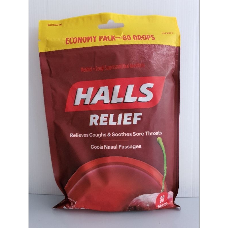 ลูกอม Halls มีหลายรส ขนาดให้เลือก ใหม่ แท้ นำเข้าจาก USA