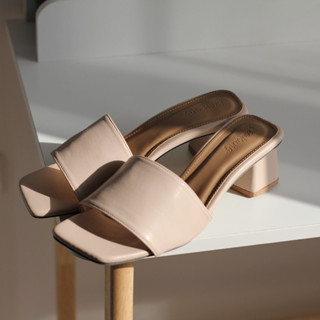 พร้อมส่งจากไทย รองเท้าส้นสูง เปิดส้น K202 CAMIO Heel ส้นสูง 2" หน้งนิ่ม higheel