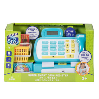 Toys R Us My Story ของเล่น เครื่องบันทึกเงินสด Super Smart สี ฟ้า (932224)