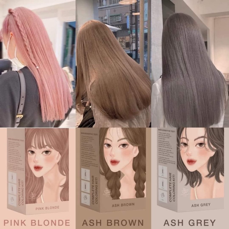 สีย้อมผมออแกรนิตแท้ 💯%  พร้อมส่ง สีย้อมผม Kota Cosmetice