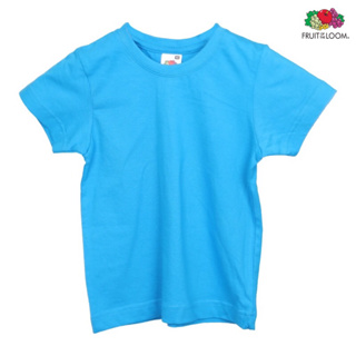 Fruit of the loom  เสื้อยืดเด็ก CLASSIC KIDS (Blue)