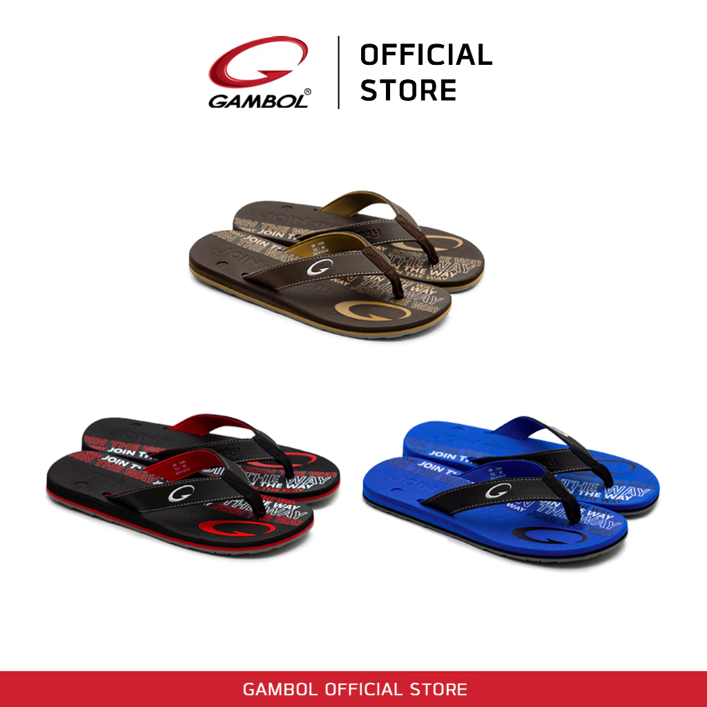 GAMBOL แกมโบล รองเท้าแตะหนีบชาย รุ่น GM11404 Size 40-44