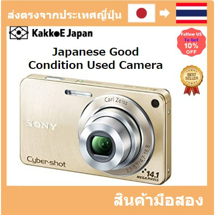 【ญี่ปุ่น กล้องมือสอง】[Japan Used Camera] Sony Sony Digital Camera CYBERSHOT W350 Gold DSC-W350/N