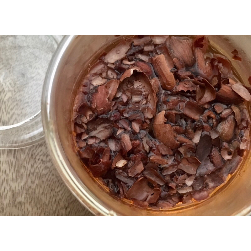 Cocoa Husk Tea  100% - เปลือกโกโก้ (กะลาโกโก้)ออแกนิค  เพื่อสุขภาพ สำหรับทำชา ประกอบอาหารหรือตกแต่ง