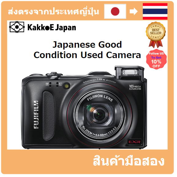 มือสอง FUJIFILM Digital Camera FinePix F550EXR Optical 15 times Black FX-F550EXR B Pre-loved