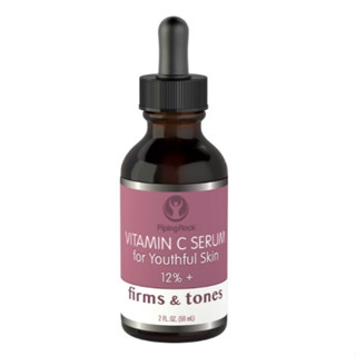 เซรั่มวิตามินซี12% เข้มข้น สินค้าUSAแท้ Vitamin C Serum 12%+, 2 fl oz (59 mL) Dropper Bottle