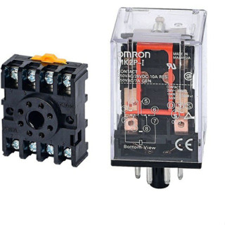 Relay ของแท้ รีเลย์  MK2P-I  24V 220V 12V 48V 110 AC DC ซ็อกเก็ต