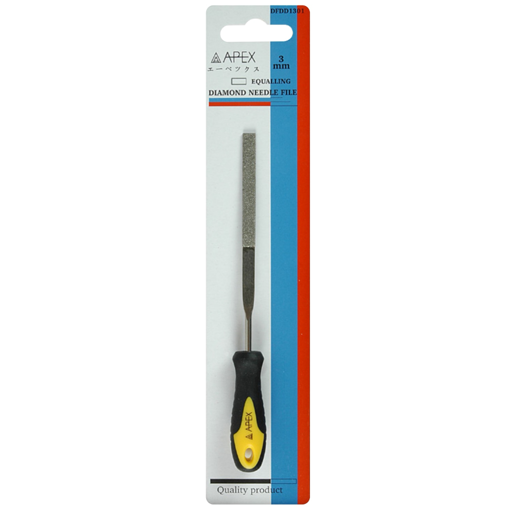 APEX ตะไบเพชร แบนปลายตัด แบนปลายแหลม สามเหลี่ยม ท้องปลิง กลม DFDD 1301 DFFD 1301 DFTD 1301 DFHD 1301